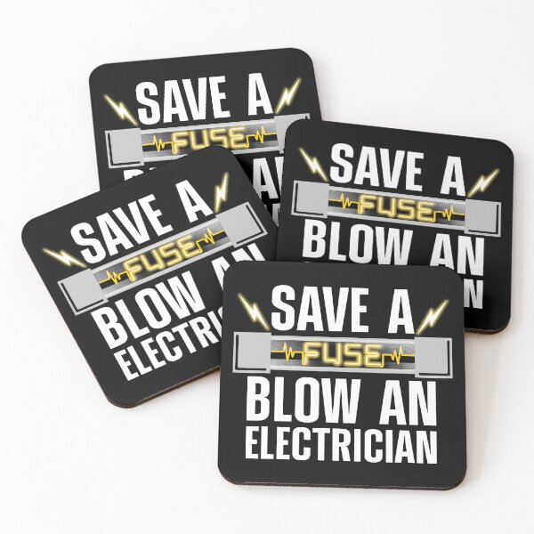 Item preview, Save A Fuse Blow An Electrician Professional Lineman Engineer designed and sold by SageTobias.