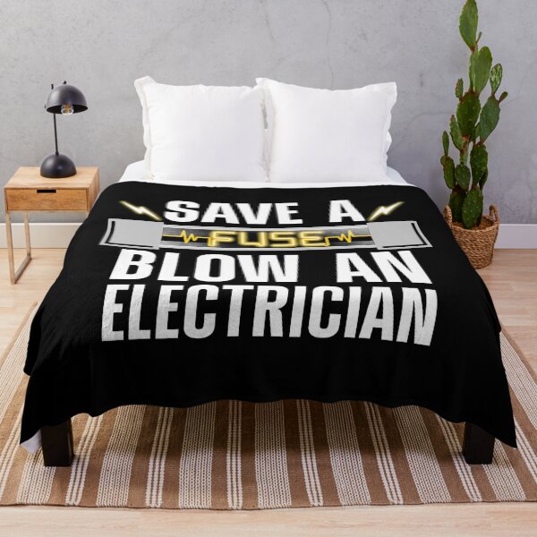 Item preview, Save A Fuse Blow An Electrician Professional Lineman Engineer designed and sold by SageTobias.