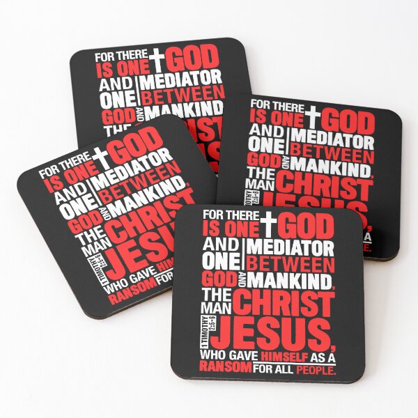 Item preview, 1 Timothy 2:5-6 The Man Christ Jesus designed and sold by plushism.
