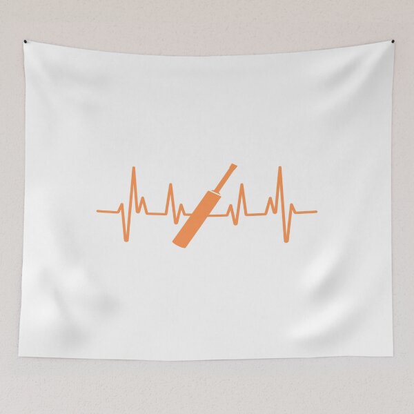 Item preview, Cricket Player, Cricket Heartbeat, Cricket bat Gift Essential designed and sold by Tomsthreadz.