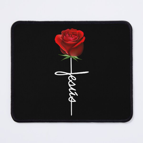 Item preview, Jesus Rose Religious Christian designed and sold by Fast Print Solutions.