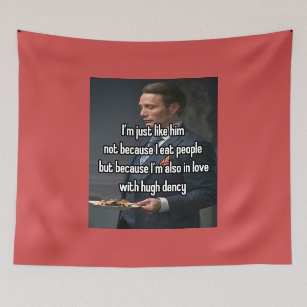 Item preview, Mads Mikkelsen Hannibal Shitpost designed and sold by instantkrash.
