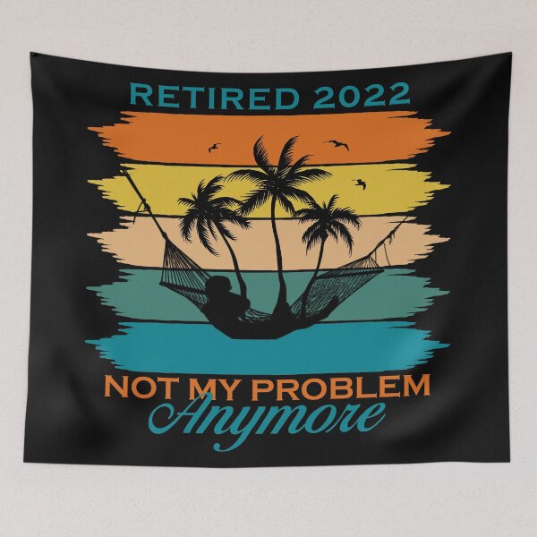 Item preview, Retired 2022 | Not My Problem Anymore Retro Vintage designed and sold by Ninanirvana.