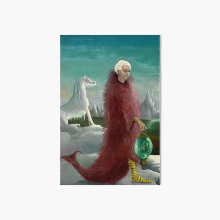 Artwork By Leonora Carrington Art Board Print For Sale By Buzztop Redbubble