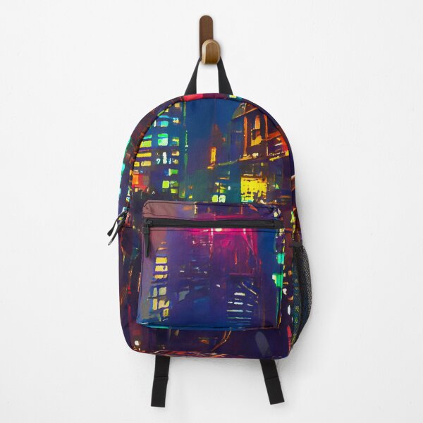 Item preview, Cyberpunk Cityscape designed and sold by AM FineArtPrints.