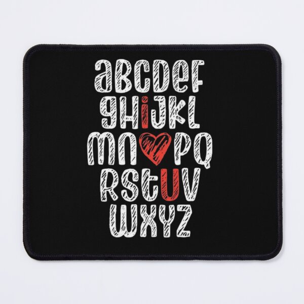Item preview, ABC Alphabet I Love You English Teacher Valentines Day designed and sold by StoreRahhal.