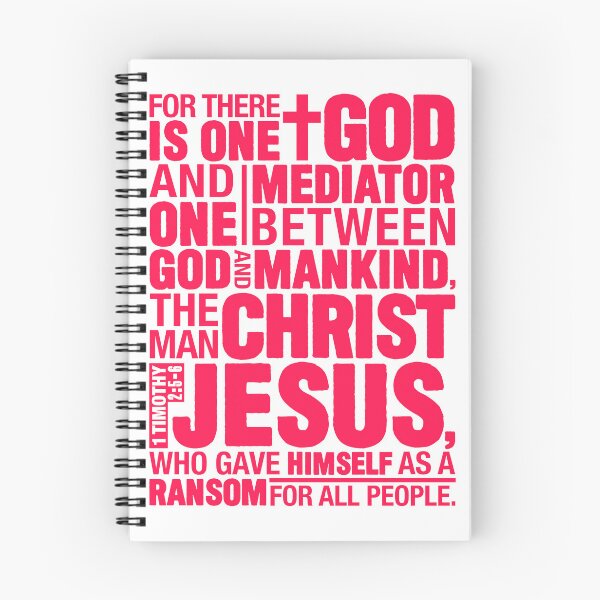 Item preview, 1 Timothy 2:5-6 The Man Christ Jesus designed and sold by plushism.