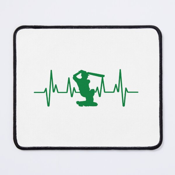 Item preview, Cricket Player, Cricket Heartbeat, Cricket bat Gift Essential designed and sold by Tomsthreadz.