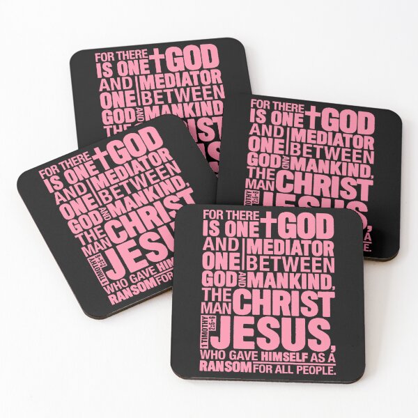 Item preview, 1 Timothy 2:5-6 The Man Christ Jesus designed and sold by plushism.