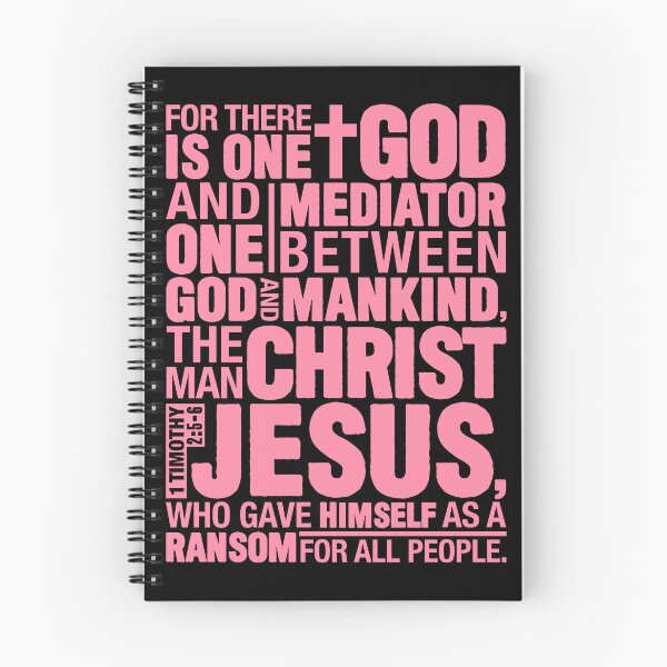 Item preview, 1 Timothy 2:5-6 The Man Christ Jesus designed and sold by plushism.