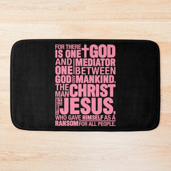 Item preview, 1 Timothy 2:5-6 The Man Christ Jesus designed and sold by plushism.