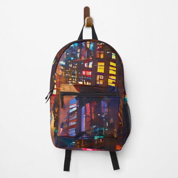 Item preview, Cyberpunk Cityscape designed and sold by AM FineArtPrints.