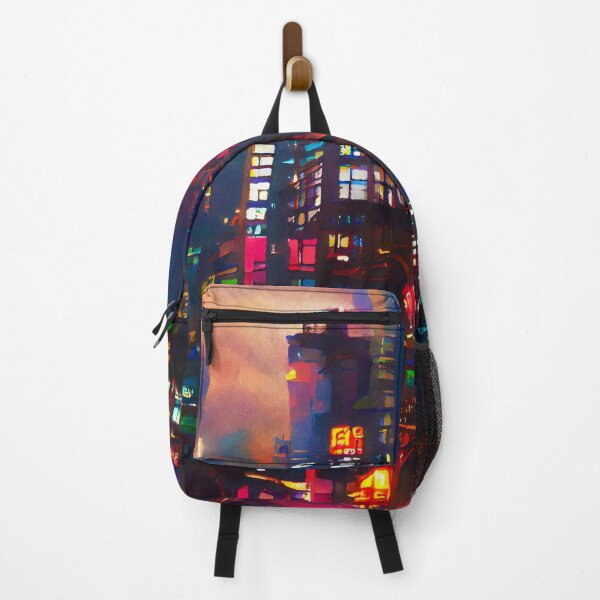 Item preview, Cyberpunk Cityscape designed and sold by AM FineArtPrints.