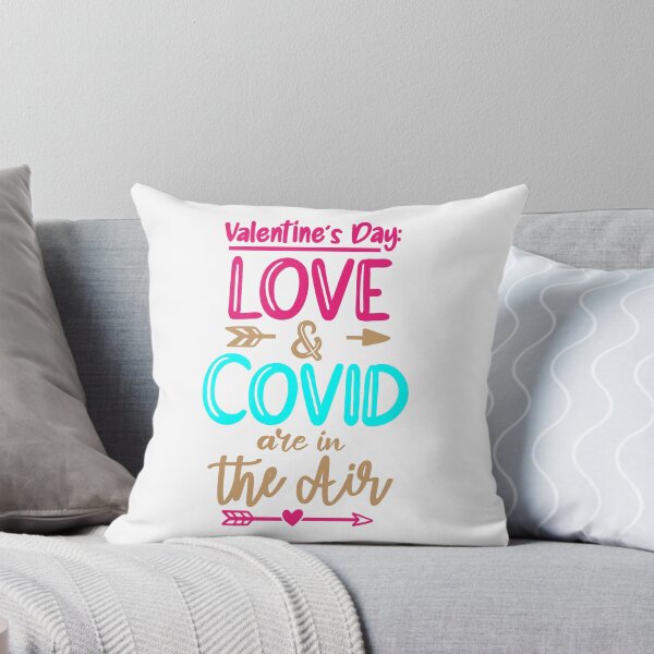 Item preview, Valentine's Day Love & Covid are in the air designed and sold by Tshirtvirgo.