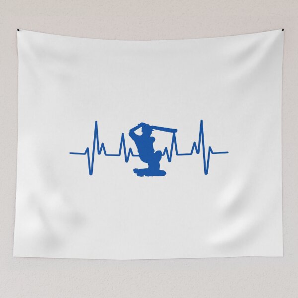 Item preview, Cricket Player, Cricket Heartbeat, Cricket bat Gift Essential designed and sold by Tomsthreadz.