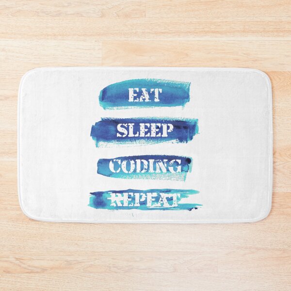 Item preview, Eat, Sleep, Coding, Repeat designed and sold by kash1mera.
