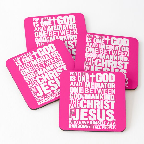 Item preview, 1 Timothy 2:5-6 The Man Christ Jesus designed and sold by plushism.