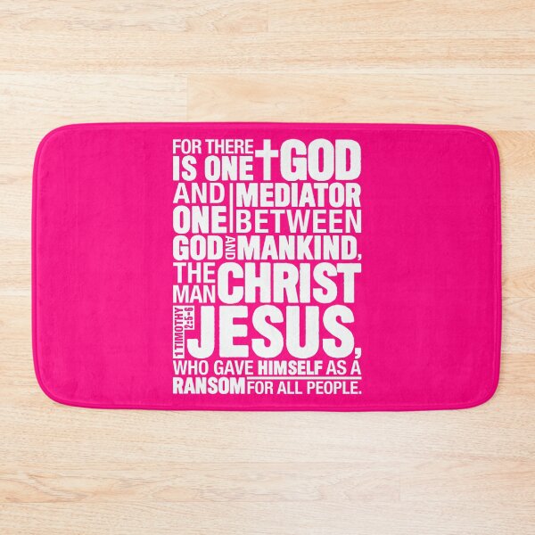 Item preview, 1 Timothy 2:5-6 The Man Christ Jesus designed and sold by plushism.