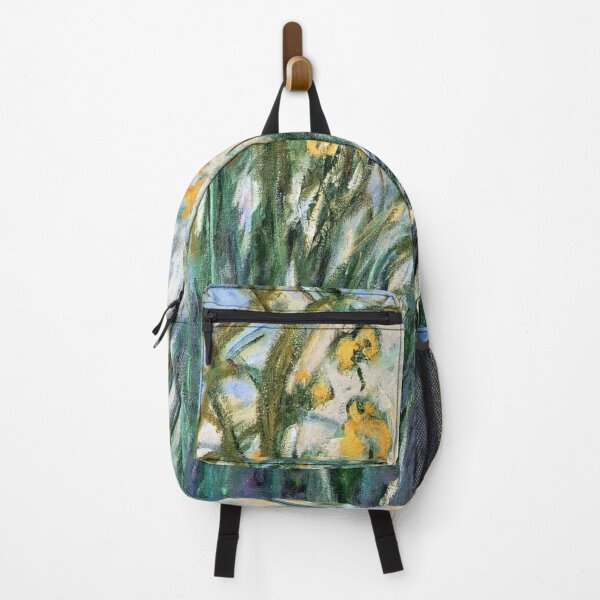 Item preview, Claude Monet's Yellow Irises and Malva designed and sold by mosfunky.