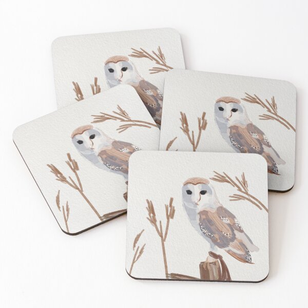 Item preview, Barn Owl // Watercolor Bird  designed and sold by MadisonCanvas.