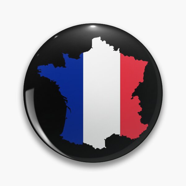 Item preview, France Map with Flag designed and sold by LordAudes.
