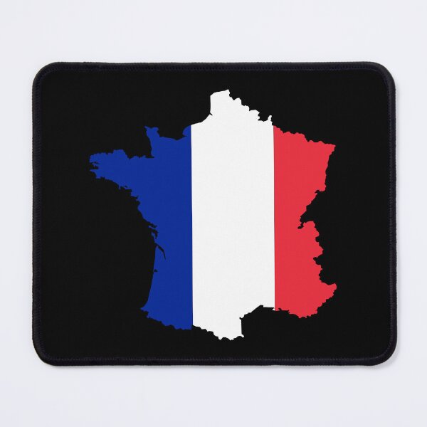 Item preview, France Map with Flag designed and sold by LordAudes.