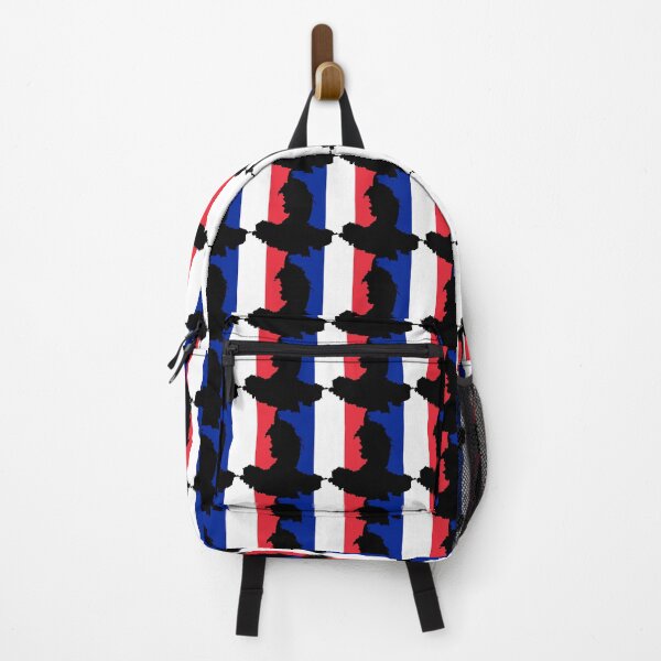 Item preview, France Map with Flag designed and sold by LordAudes.