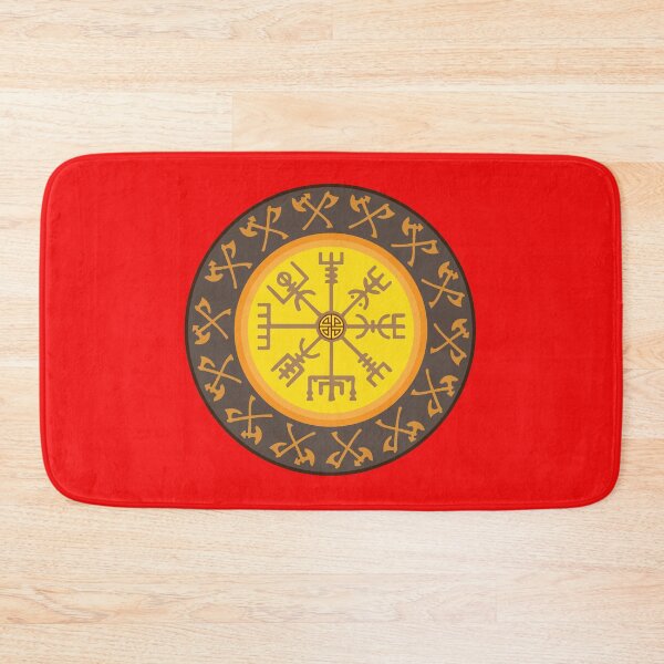Item preview, Colourful circle with Viking designs designed and sold by KoandZo.