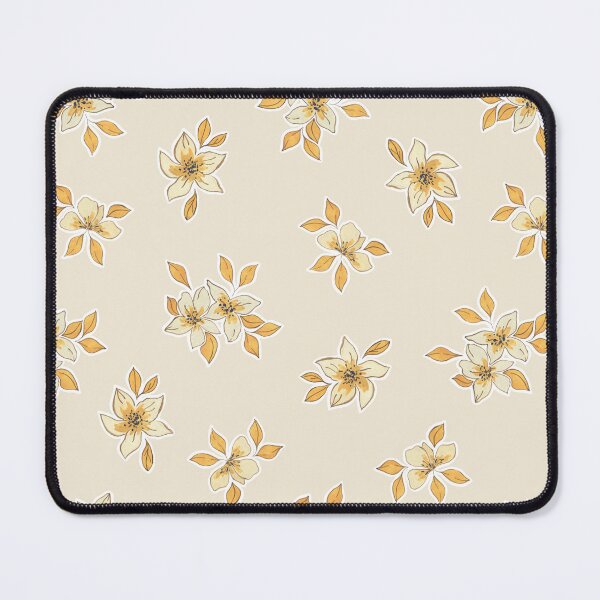 Item preview, Beige Black and Orange Abstract Flower Art designed and sold by alchemytree.