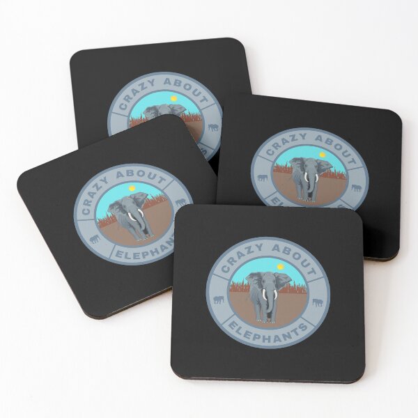 Item preview, Crazy about Elephants designed and sold by shopANTINS.