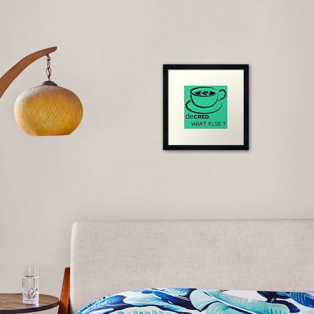 Item preview, Framed Art Print designed and sold by OfficialCryptos.
