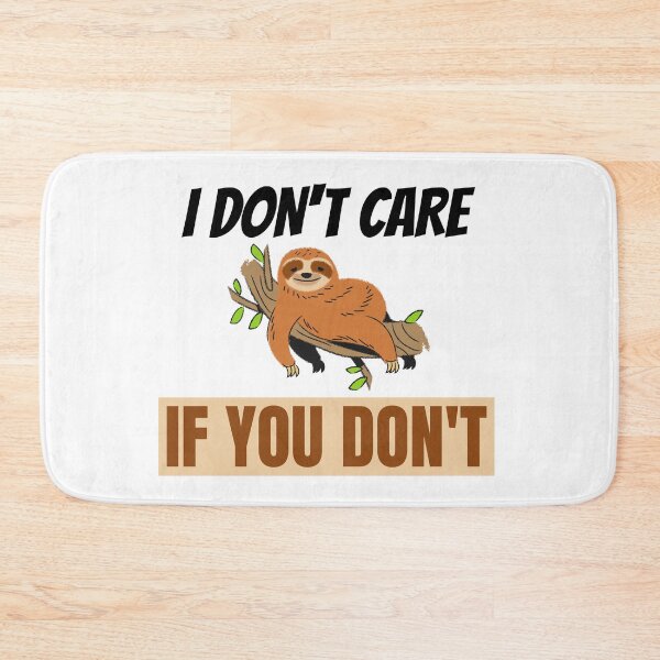 Item preview, I don't care if you don't dark font designed and sold by NerdnGeekshop.