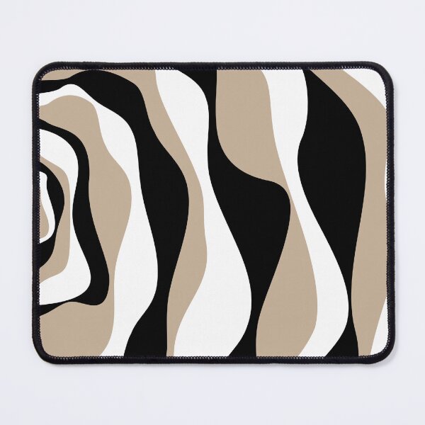 Item preview, Ebb and Flow 4 - Taupe, Black and White designed and sold by LAEC-Shop.