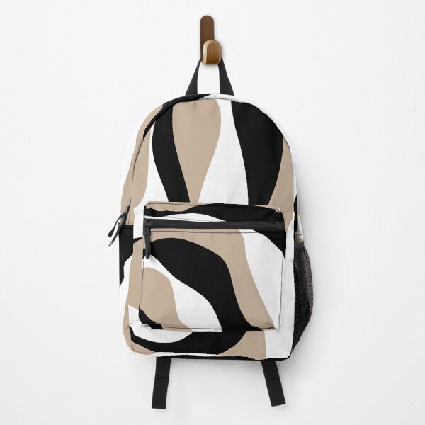 Item preview, Ebb and Flow 4 - Taupe, Black and White designed and sold by LAEC-Shop.