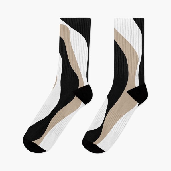 Item preview, Ebb and Flow 4 - Taupe, Black and White designed and sold by LAEC-Shop.