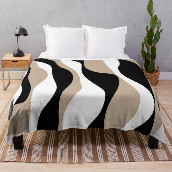Item preview, Ebb and Flow 4 - Taupe, Black and White designed and sold by LAEC-Shop.