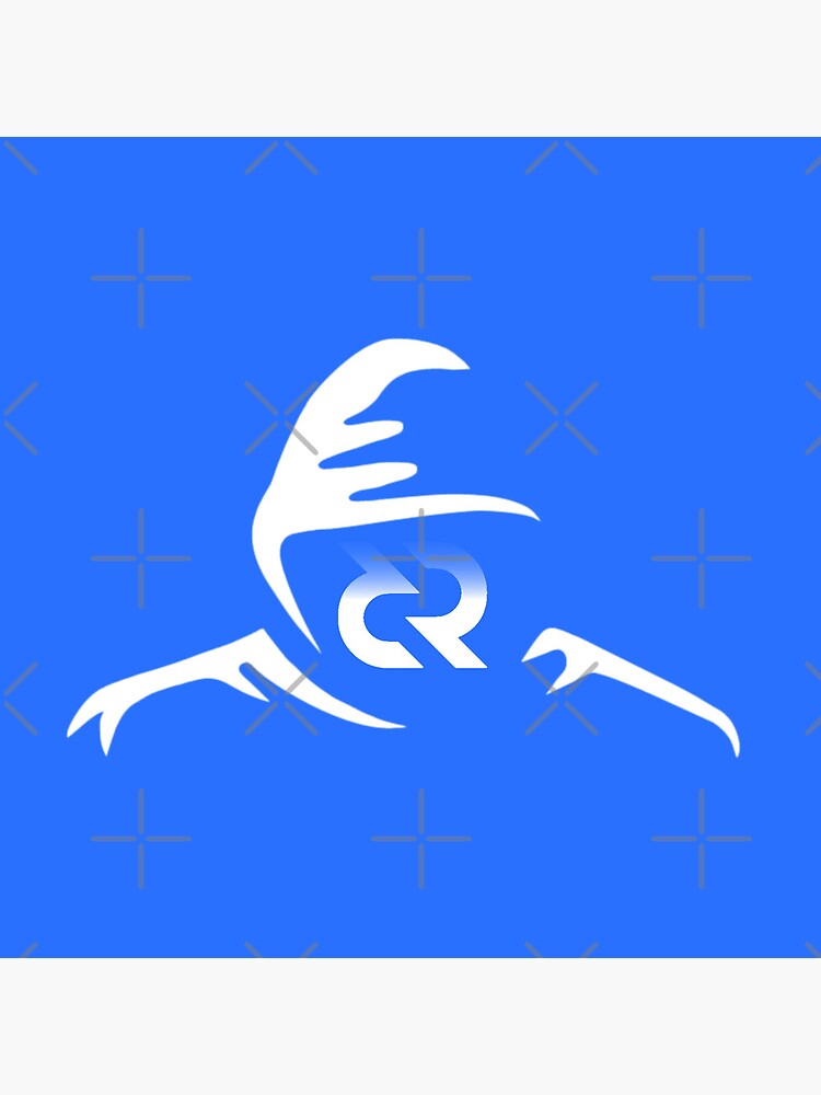 Thumbnail 5 of 5, Coasters (Set of 4), Decred privacy - DCR Blue © v3 (Design timestamped by https://timestamp.decred.org/) designed and sold by OfficialCryptos.
