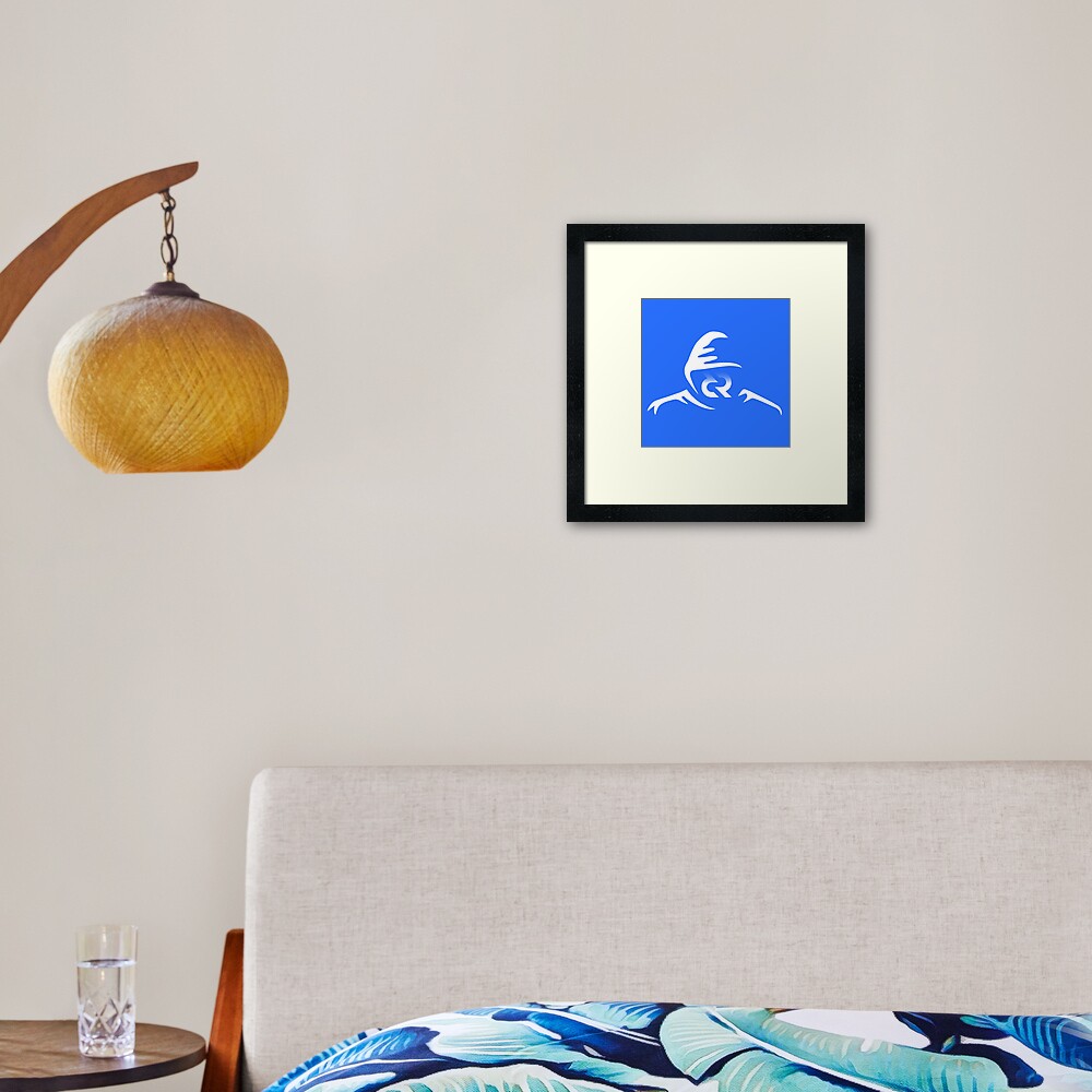 Item preview, Framed Art Print designed and sold by OfficialCryptos.