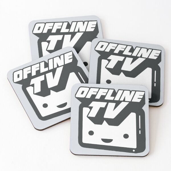Item preview, OfflineTV - Logo   designed and sold by Cocacolinshop.