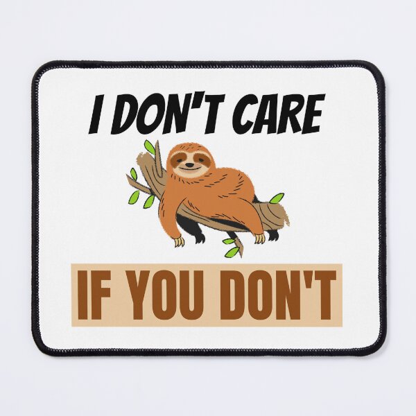 Item preview, I don't care if you don't dark font designed and sold by NerdnGeekshop.