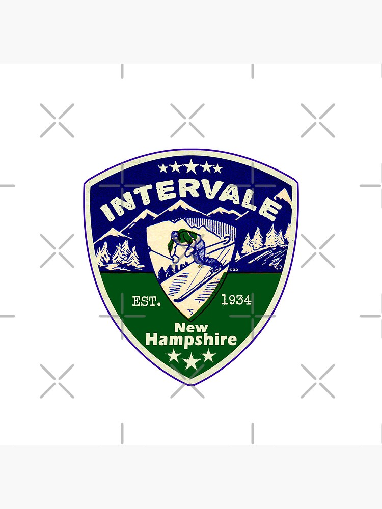 Sticker Ski Wildcat Mountain NH - Intervale New Hampshire - 3 Pouces - Neuf