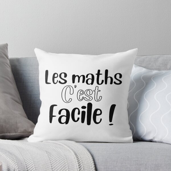 Aperçu de l'œuvre Les Maths C'est Facile, Joli Idée Cadeau créée et vendue par Pigerlesmaths.