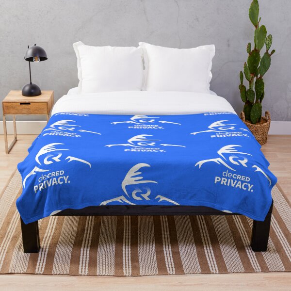 Item preview, Decred privacy - DCR Blue © v1 (Design timestamped by https://timestamp.decred.org/) designed and sold by OfficialCryptos.