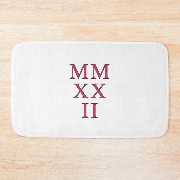 Item preview, 2022 Roman Numerals small - innuendo on white designed and sold by BTCelebration.