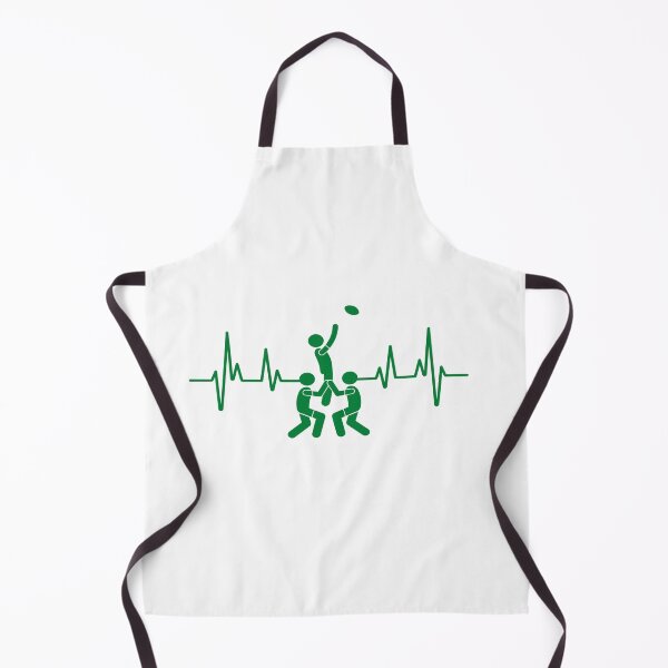 Item preview, Rugby Player, Rugby Heartbeat, Rugby lineout Gift Essential designed and sold by Tomsthreadz.