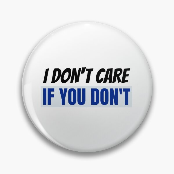 Item preview, I don't care if you don't dark font designed and sold by NerdnGeekshop.