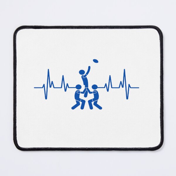 Item preview, Rugby Player, Rugby Heartbeat, Rugby lineout Gift Essential designed and sold by Tomsthreadz.