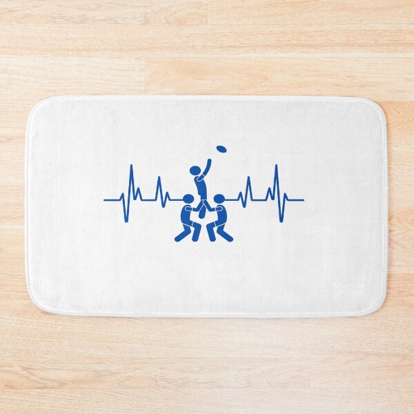 Item preview, Rugby Player, Rugby Heartbeat, Rugby lineout Gift Essential designed and sold by Tomsthreadz.