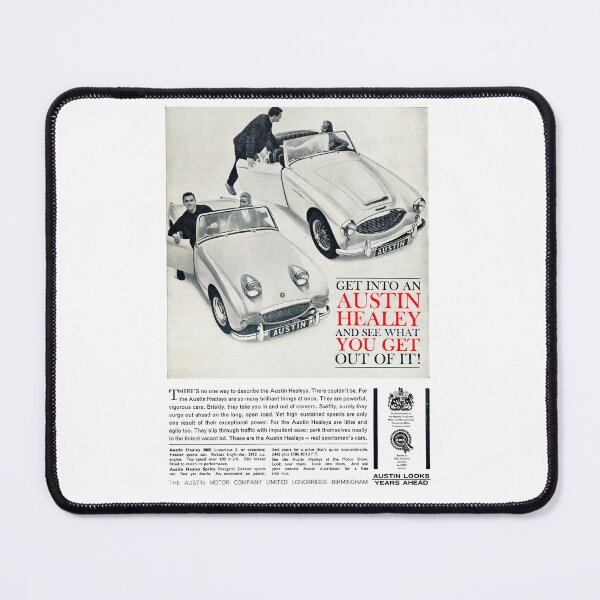 Item preview, Vintage Austin Healey advert designed and sold by Random Railways.