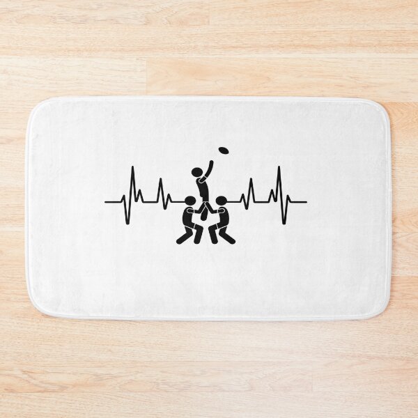 Item preview, Rugby Player, Rugby Heartbeat, Rugby lineout Gift Essential designed and sold by Tomsthreadz.